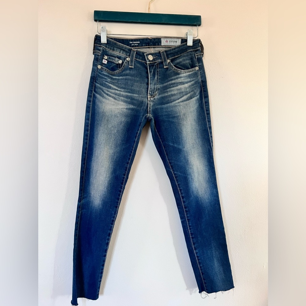 AG The Leggings Super Skinny crop Jeans